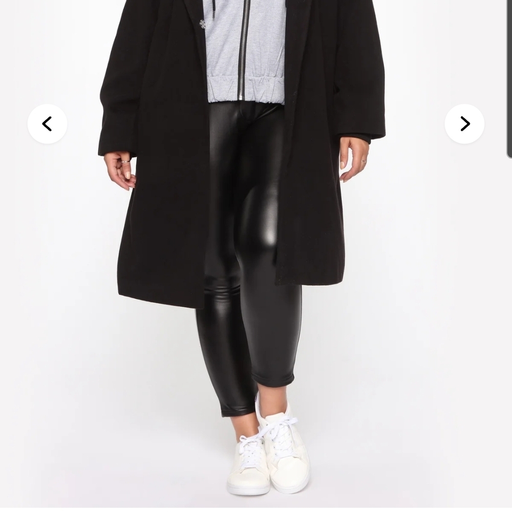 Fashion Nova Two-Tone Hooded Jacket